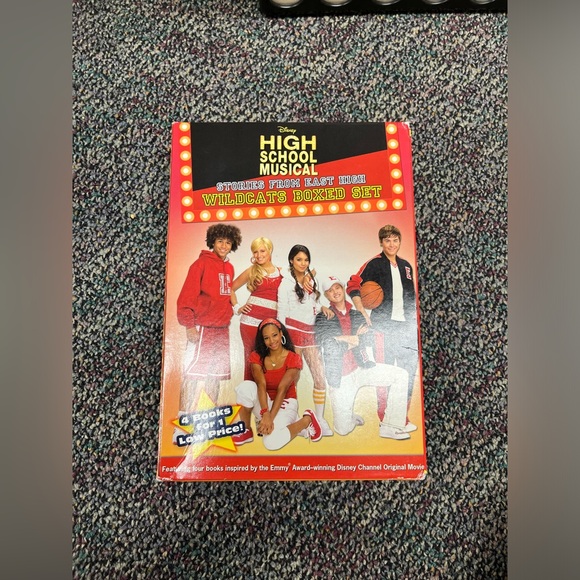 high school musical stories from east high wildcats boxed set LOT OF 4 - Picture 1 of 3